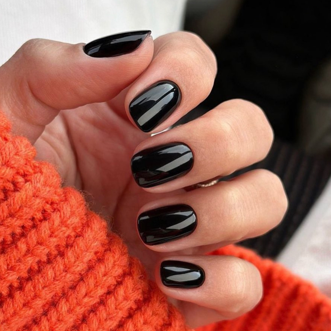 Nail Art Simple - 24pcs Solid Color Full Cover Nail