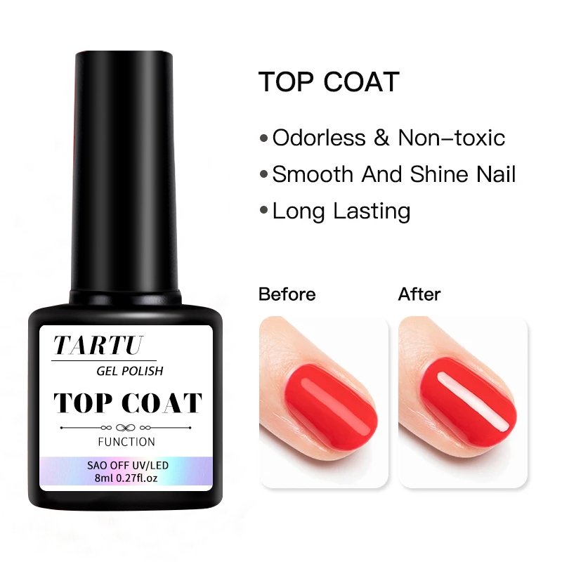 8Ml Functional Gel Nail Art Se - огляд і ціна Gel Top Coat