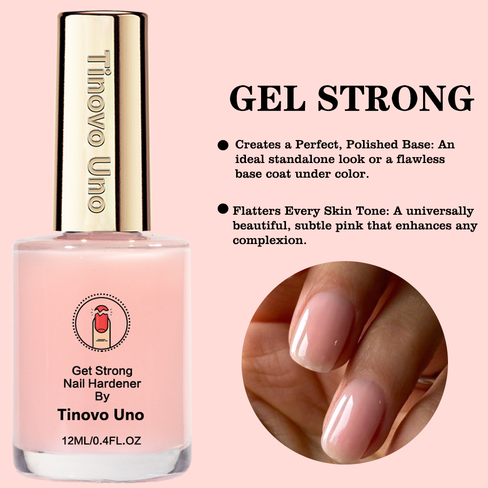 1PCS Keratin Nail Strengthener - огляд і ціна Nail Art Natural Pink