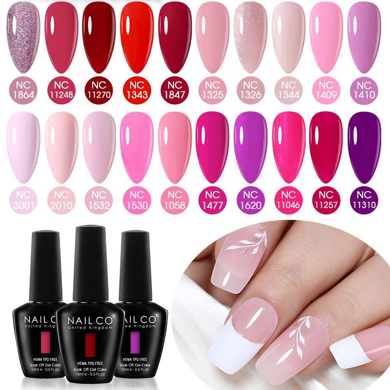 NAILCO 15ml Pink Color Spring  - огляд і ціна Nail Art Natural Pink