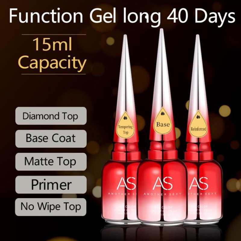AS 15ml Diamond Top Coat Gel N - огляд і ціна Gel Top Coat