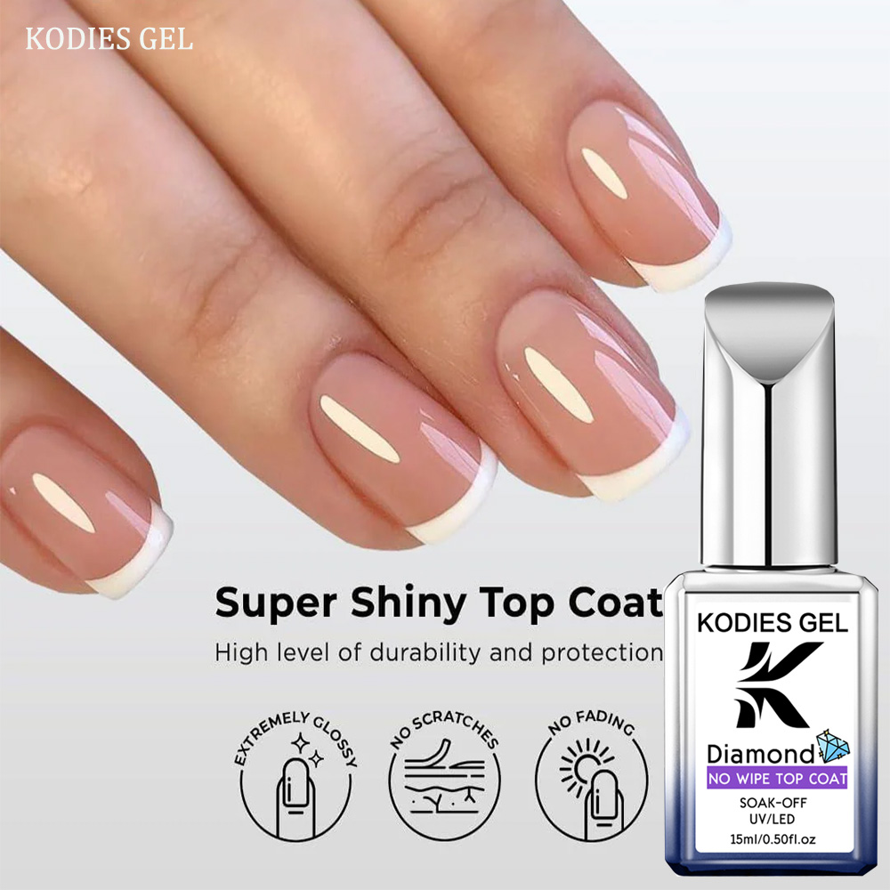 KODIES GEL Diamond Top Coat No - огляд і ціна Gel Top Coat