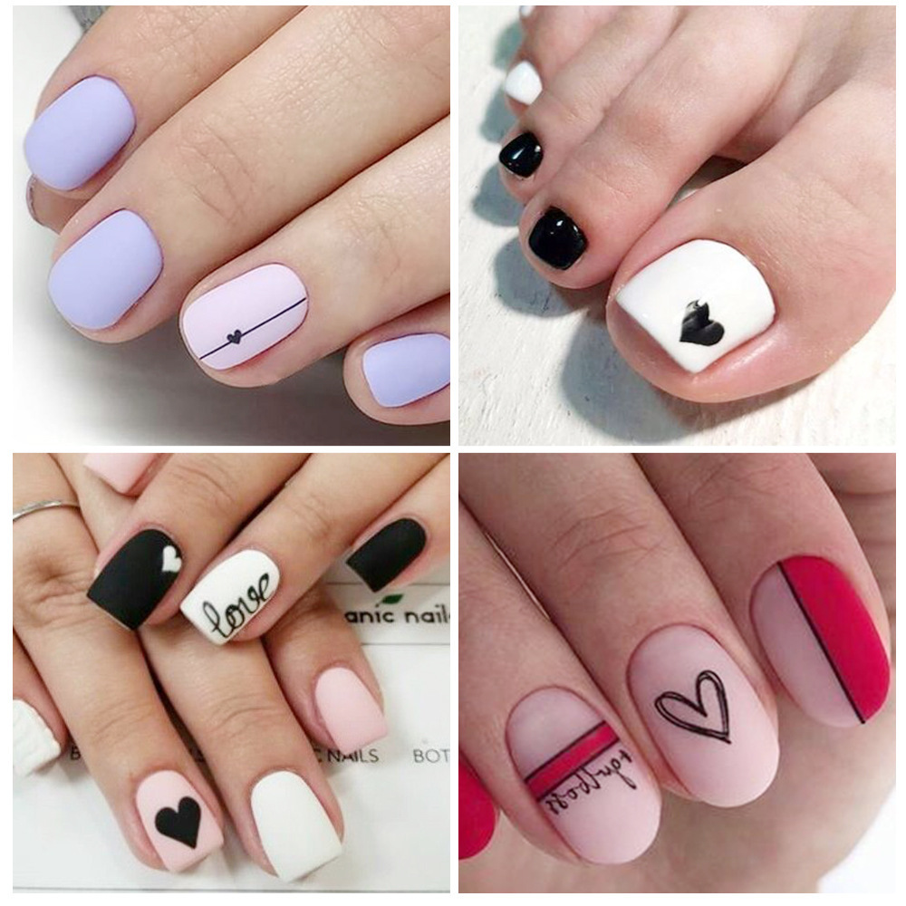 Nail Art Decals Love Hearts Le - огляд і ціна Nail Art Valentine