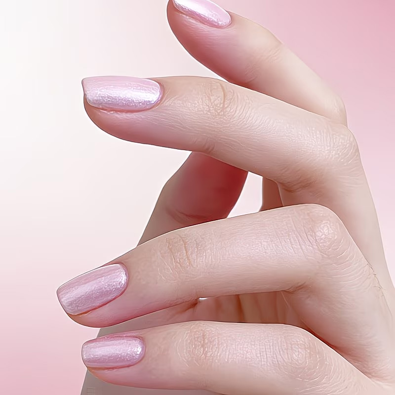 Pink Mother-Of-Pearl Enhancer  - огляд і ціна Nail Art Natural Pink