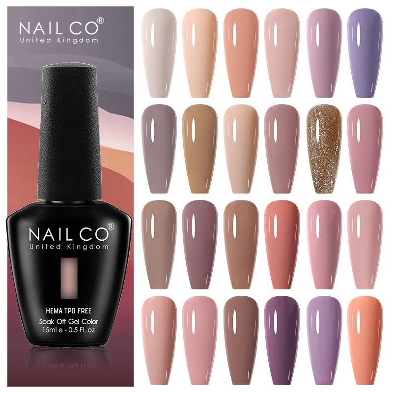 NAILCO 15ml Nail Gel Polish Pi - огляд і ціна Nail Art Natural Pink