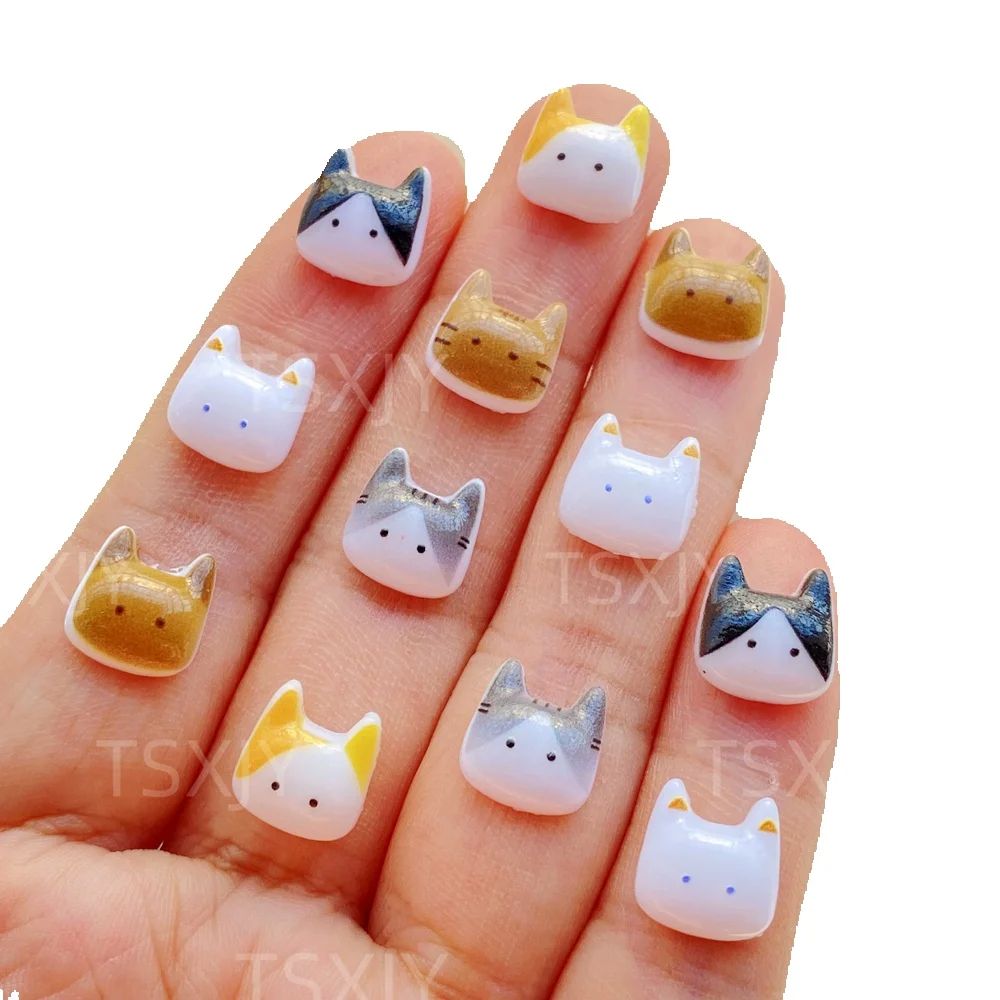 50pcs Cute Mini Cartoon Animal - огляд і ціна Nail Art Motif