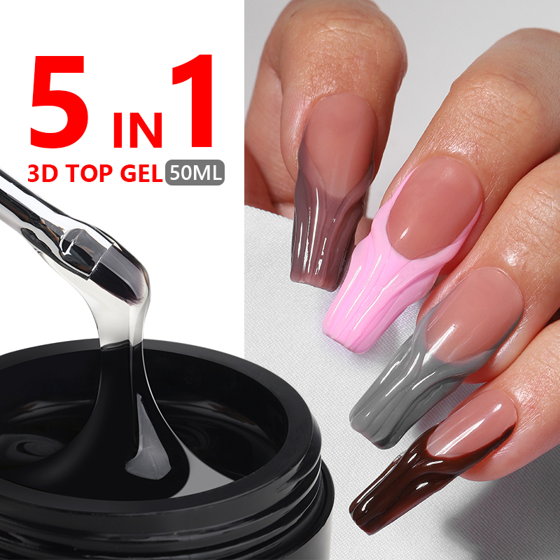 MSHARE 3D Top Coat Gel 50ml 5  - огляд і ціна Gel Top Coat