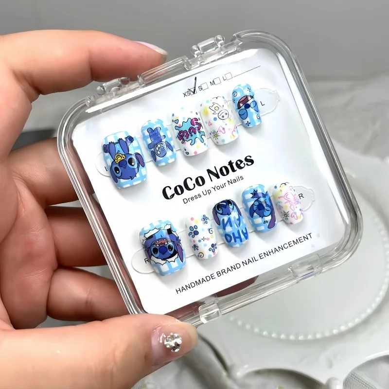 Disney Stitch Fake Nails Cute  - огляд і ціна Nail Art Motif