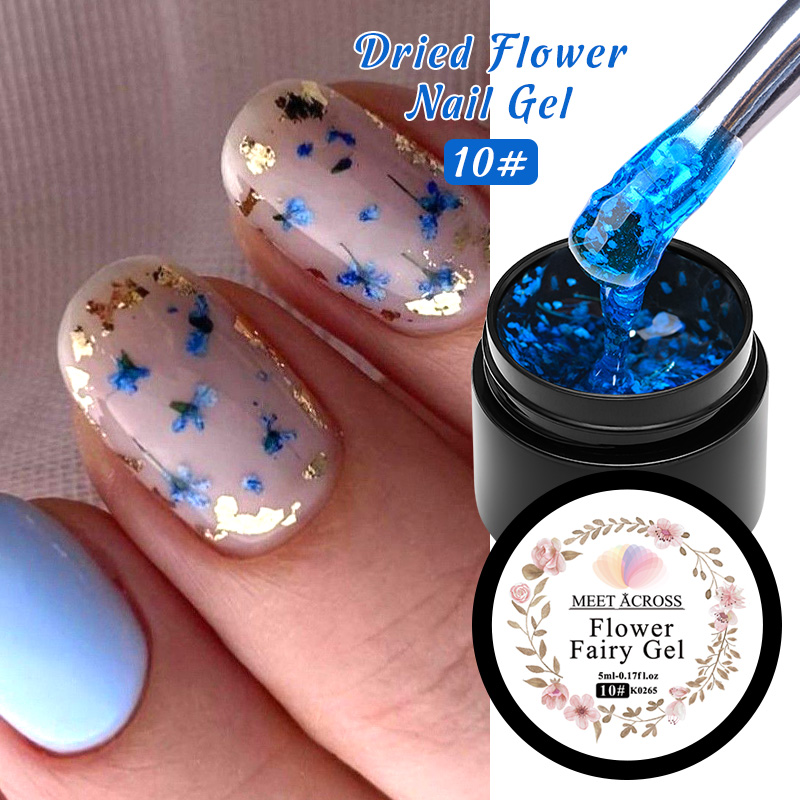 5ml Pink Dried Flower Nail Gel - огляд і ціна Nail Art Natural Pink