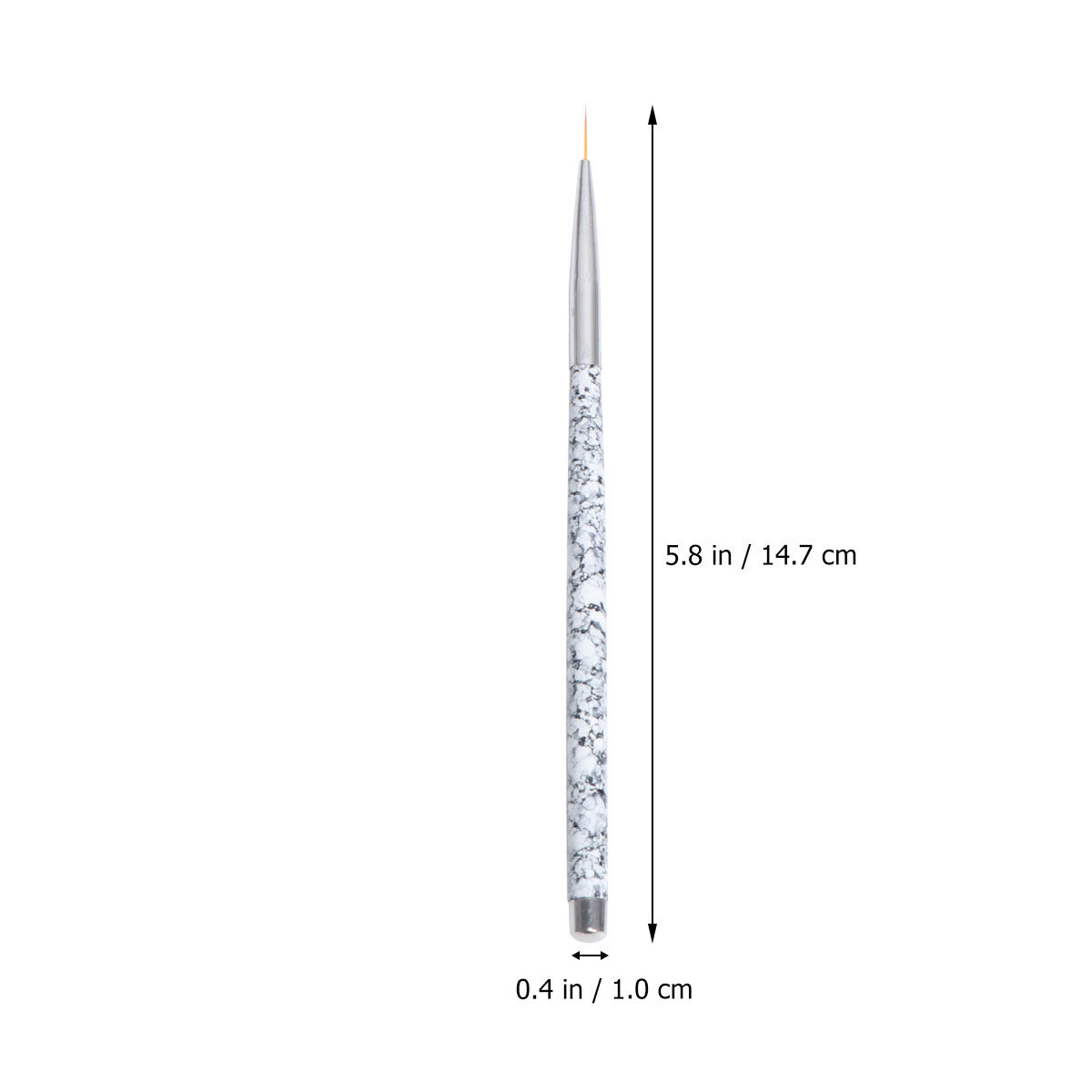 3Pcs Nail Art Brush Set Fine L - огляд і ціна Nail Art Natural