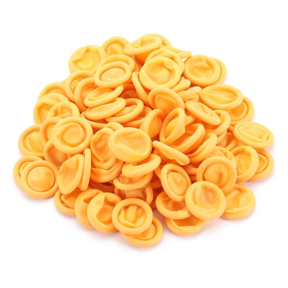 100PCS Disposable Finger Cover - огляд і ціна Nail Art Natural
