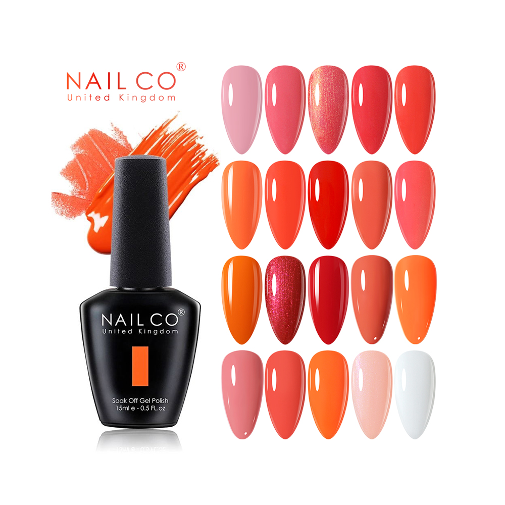 NAILCO 15ml Orange Red Pink Co - огляд і ціна Nail Art Natural Pink