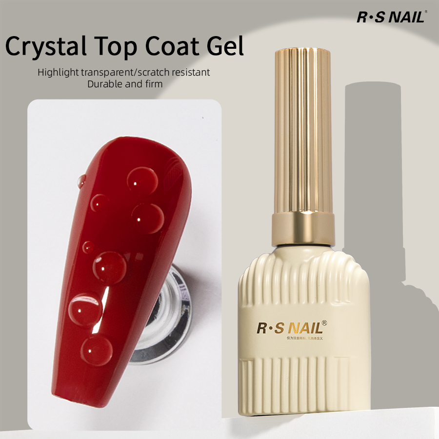 RS NAIL Crystal Top Coat Long  - огляд і ціна Gel Top Coat