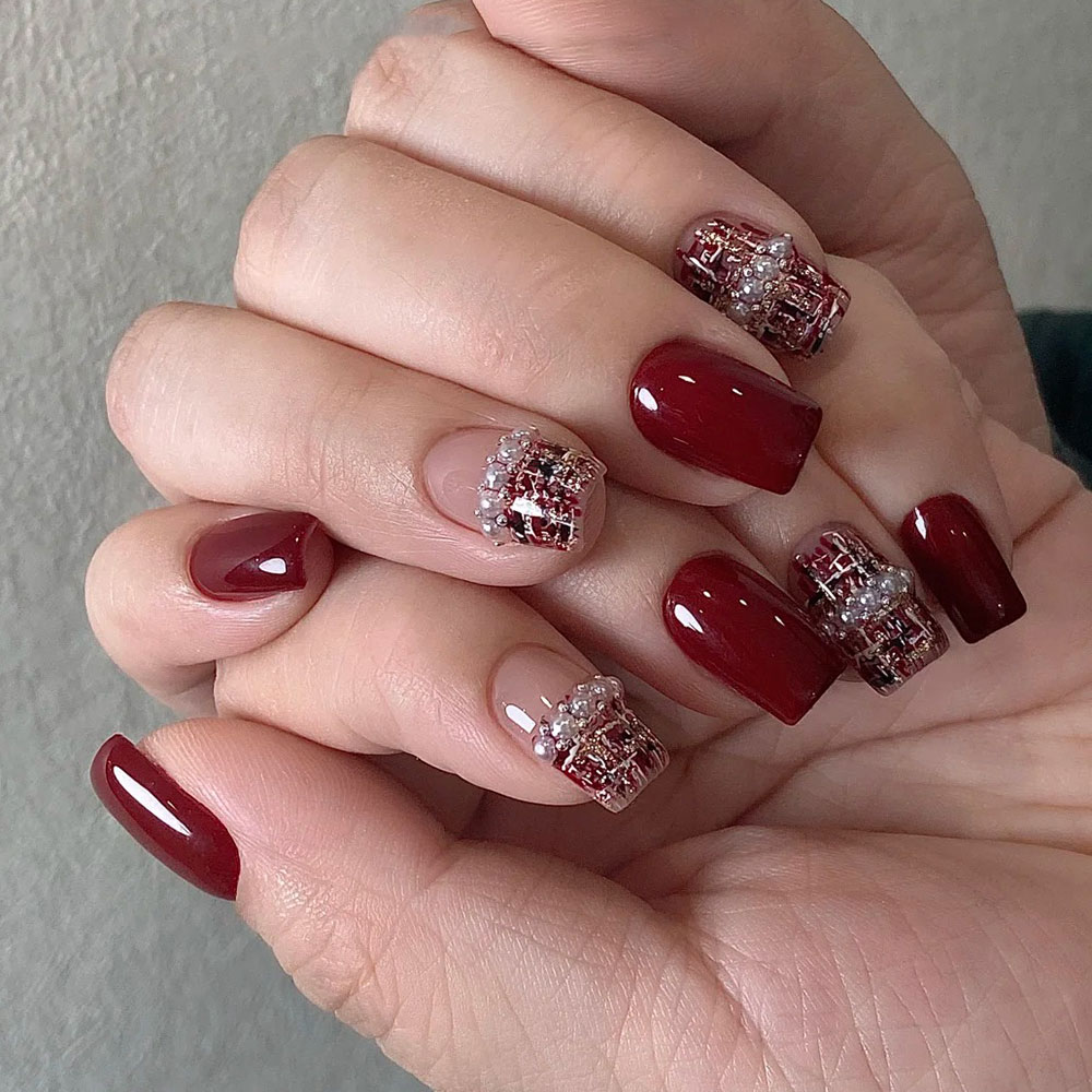 1pcs 5D Relief Love Hear Bow N - огляд і ціна Nail Art Valentine