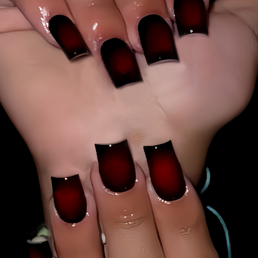 Short Square fake nails for wo - огляд і ціна Nail Art French Nails