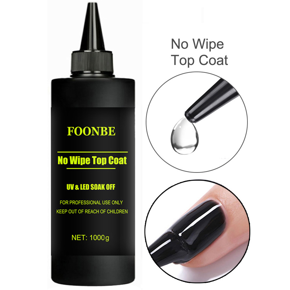 580g/1KG Super Shinny Top Coat - огляд і ціна Gel Top Coat