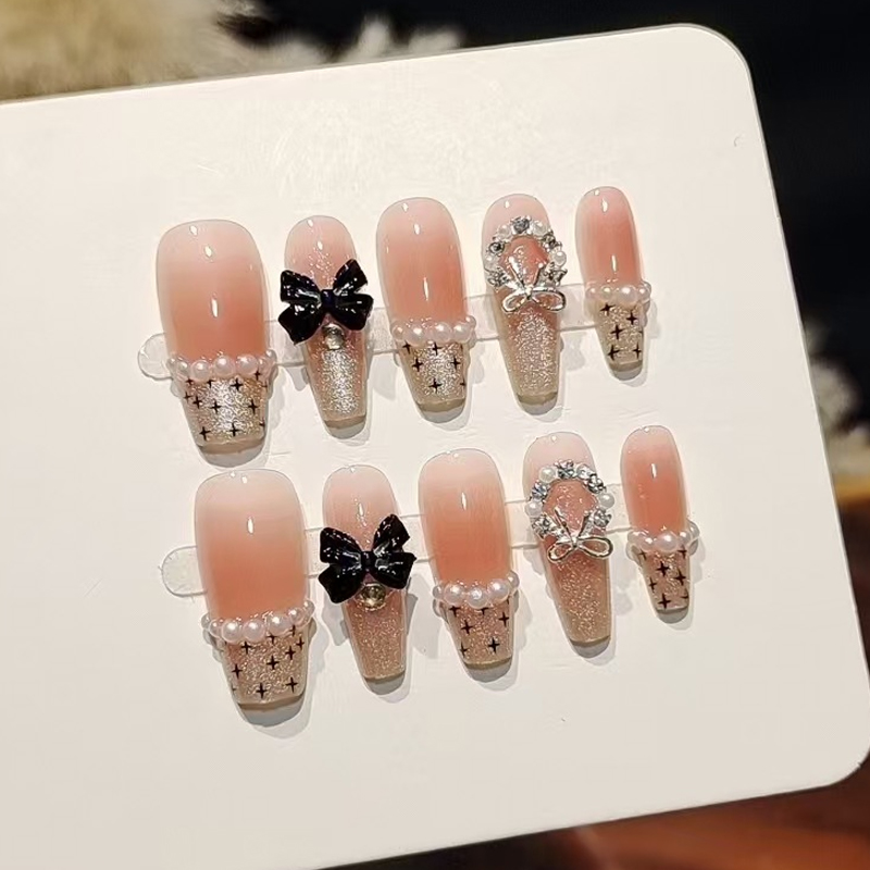 10Pcs French Sweet Cool Spicy  - огляд і ціна Nail Art French Nails