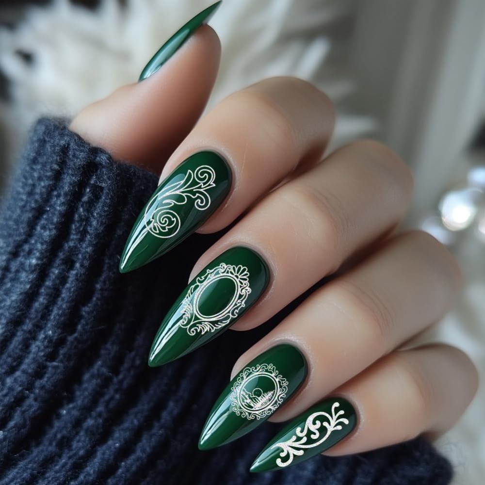3pcs Vintage Picture Frame Nai - огляд і ціна Nail Art Motif