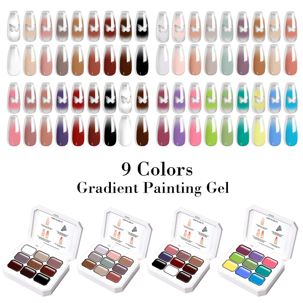 9-Grid Stamp & Transfer Gel Po - огляд і ціна Gel Top Coat
