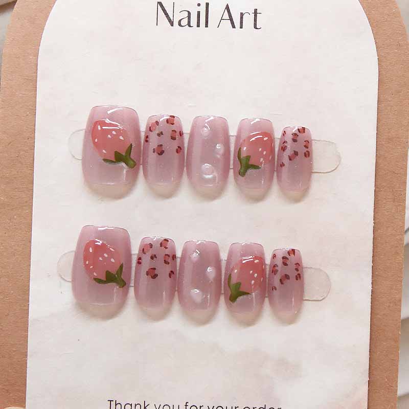 10 Pcs Women Wine Red Handmade - огляд і ціна Nail Art Red Wine Cat Eye