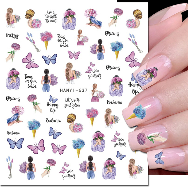 3d Nail Art Decals Valentine G - огляд і ціна Nail Art Valentine