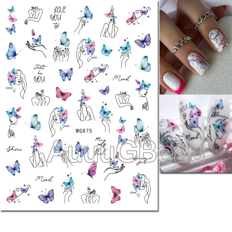 3d Nail Art Decals Valentine G - огляд і ціна Nail Art Valentine