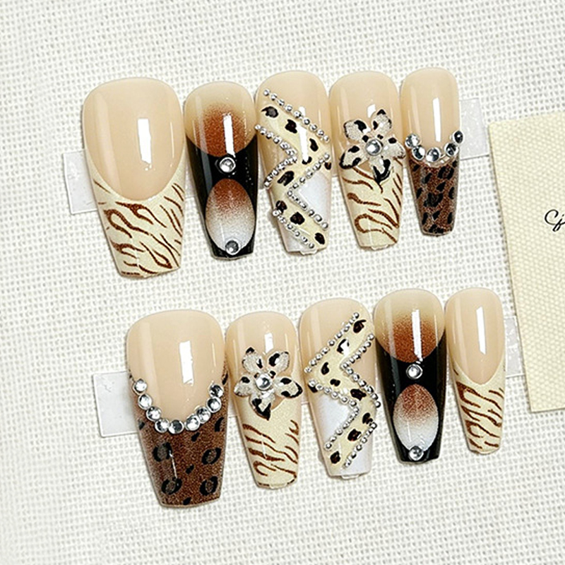 10Pcs French Sweet Cool Light  - огляд і ціна Nail Art French Nails