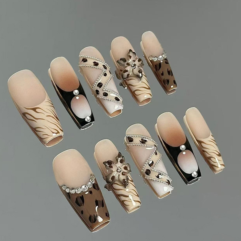 10Pcs French Sweet Cool Light  - огляд і ціна Nail Art French Nails
