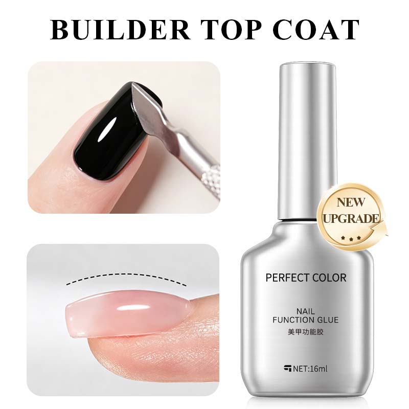 PERFECT COLOR Builder Top Coat - огляд і ціна Gel Top Coat