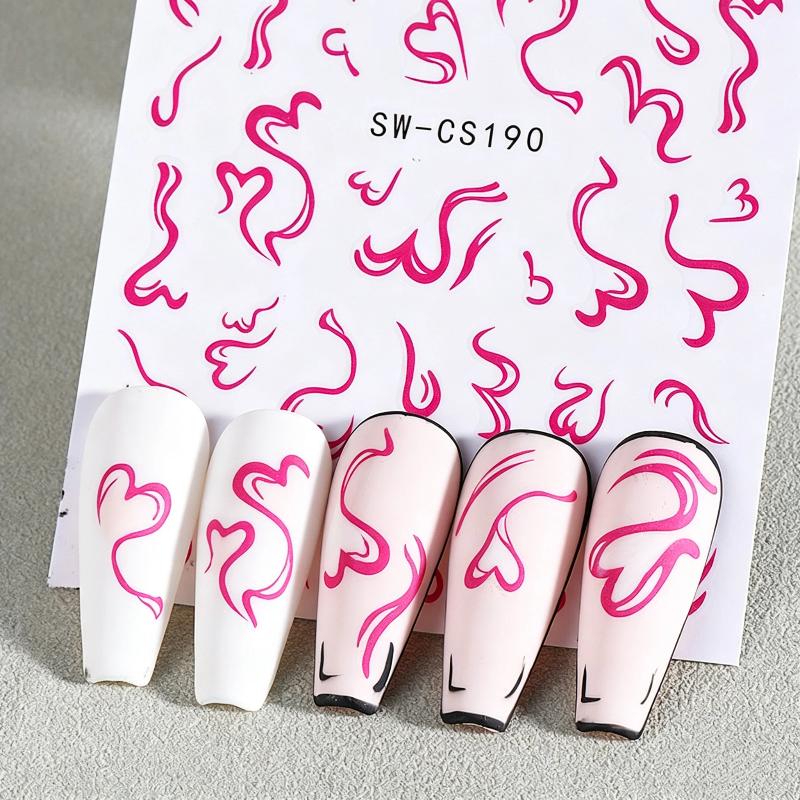 2Sheets Sweet Nail Art Sticker - огляд і ціна Nail Art Valentine