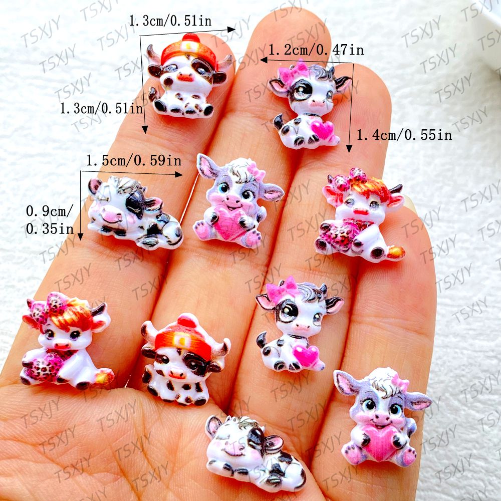 50Pcs Cute Mini  Cartoon color - огляд і ціна Nail Art Motif
