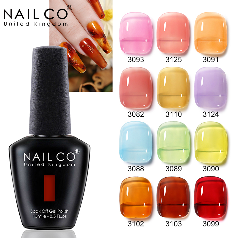 NailCo Jelly Gel Nail Polish T - огляд і ціна Nail Art Natural Pink