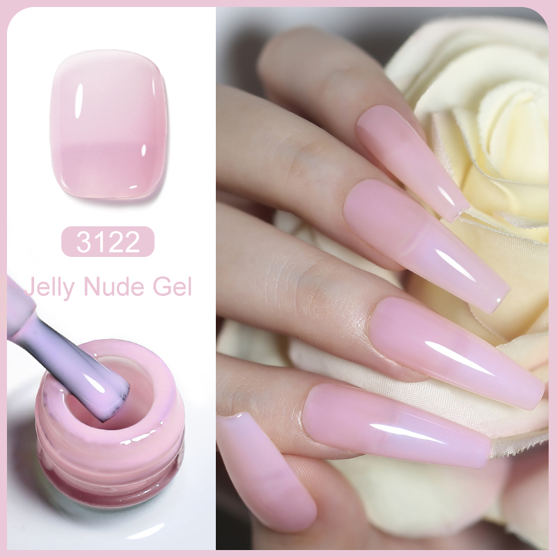 NailCo Jelly Gel Nail Polish T - огляд і ціна Nail Art Natural Pink