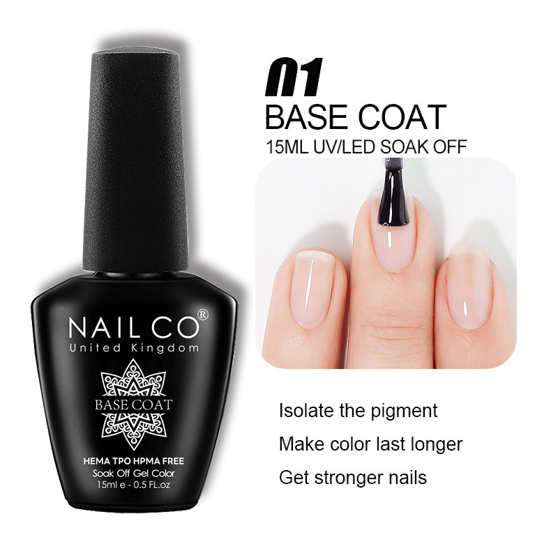 NAILCO 15ml Transparent Red Co - огляд і ціна Nail Art Natural Pink