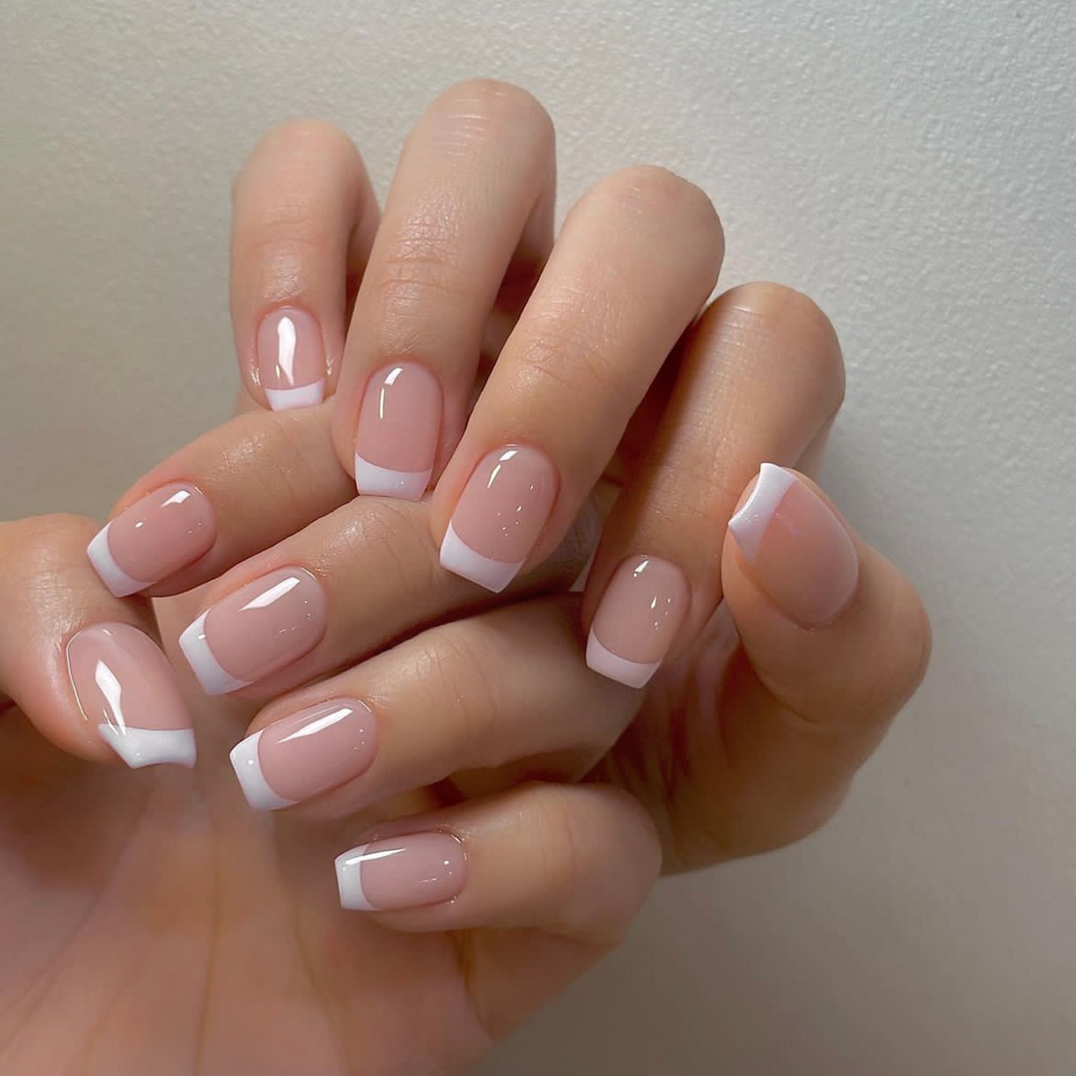 24ps/set Short Fake Nails for  - огляд і ціна Nail Art French Nails