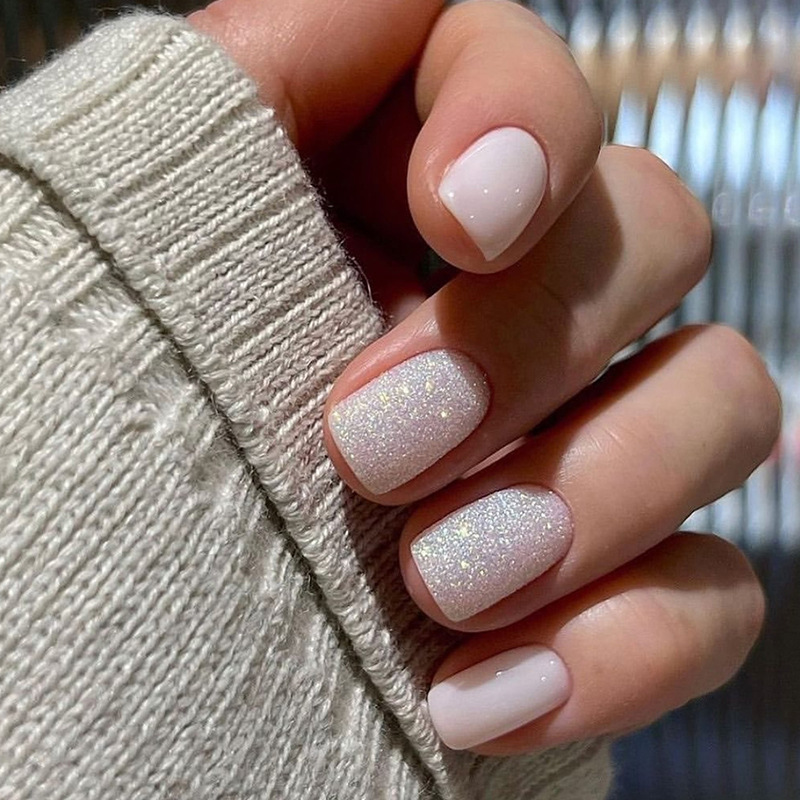 24ps/set Short Fake Nails for  - огляд і ціна Nail Art French Nails