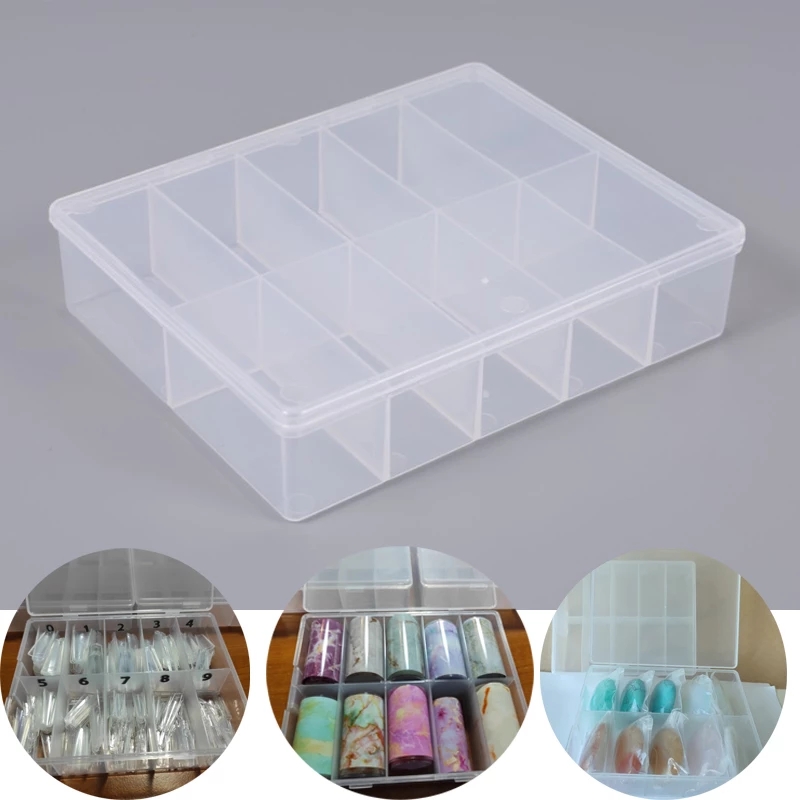 10 Grids Empty Clear Storage B - огляд і ціна Nail Art Motif