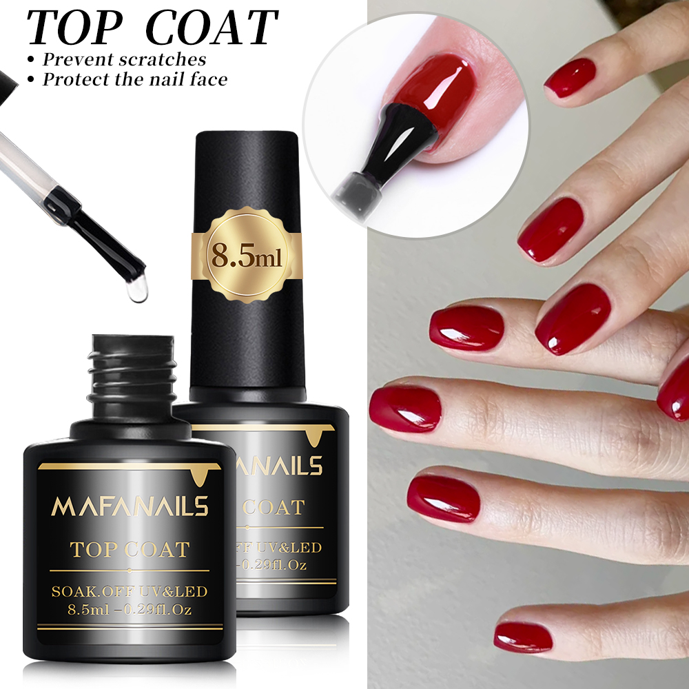 2pcs Clear Gel Top Coat & Base - огляд і ціна Gel Top Coat