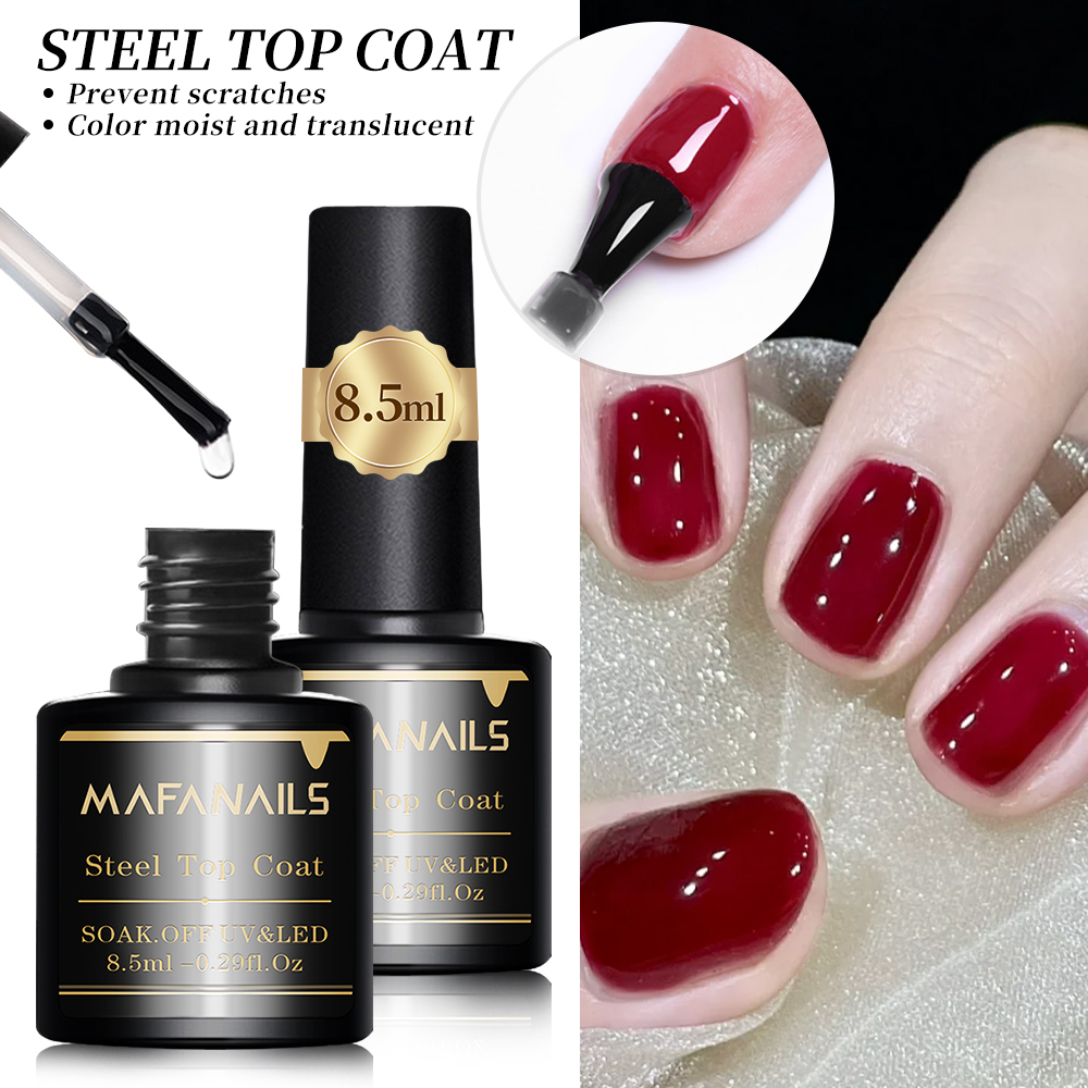 2pcs Clear Gel Top Coat & Base - огляд і ціна Gel Top Coat