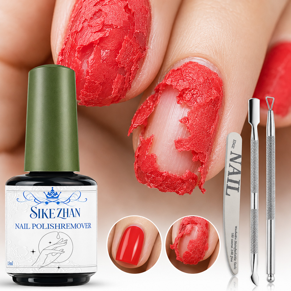 SIKEZHAN Fast Magic Gel Remove - огляд і ціна Gel Top Coat