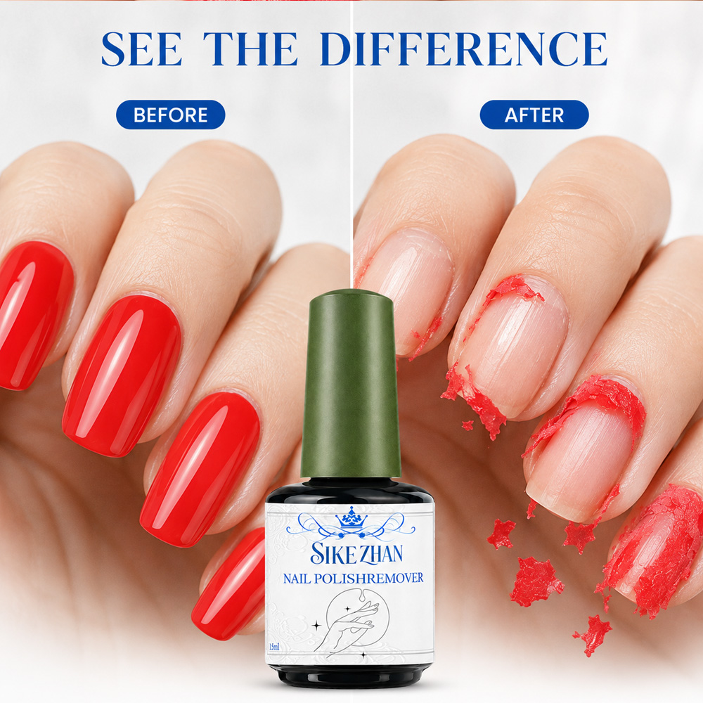 SIKEZHAN Fast Magic Gel Remove - огляд і ціна Gel Top Coat