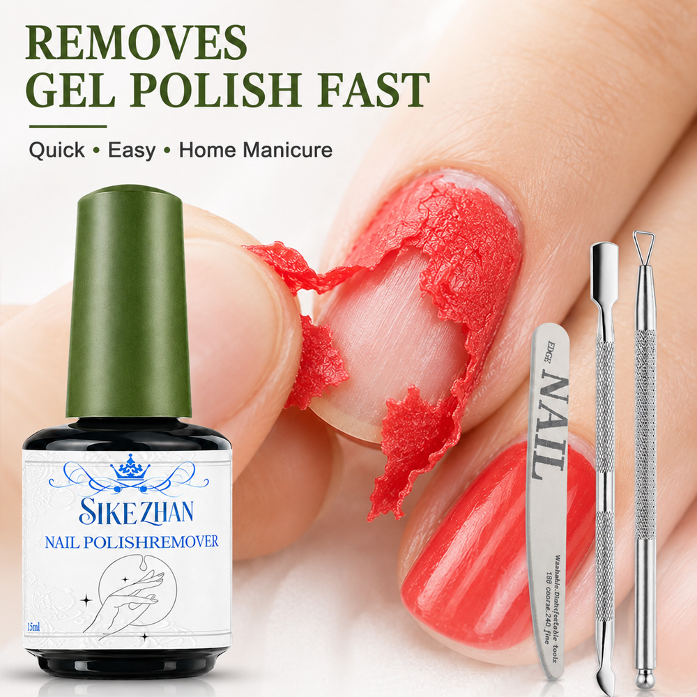 SIKEZHAN Fast Magic Gel Remove - огляд і ціна Gel Top Coat