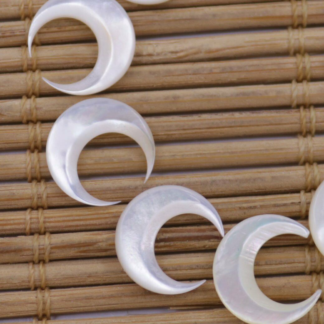 10 PCS Nail 3D Art Moon Shape  - огляд і ціна Nail Art Natural